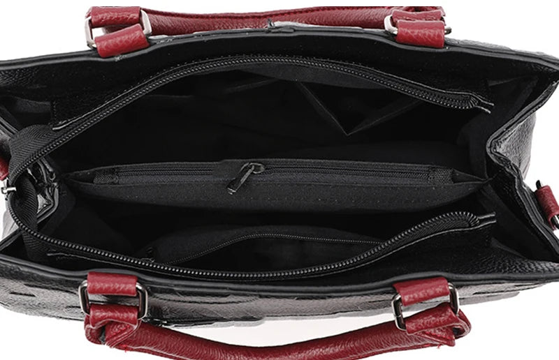 PU Leather Casual Crossbody Bags for Women Ladies Luxury Designer Tote Handbag Female Large Capacity Travel Shoulder Bag Sachel
