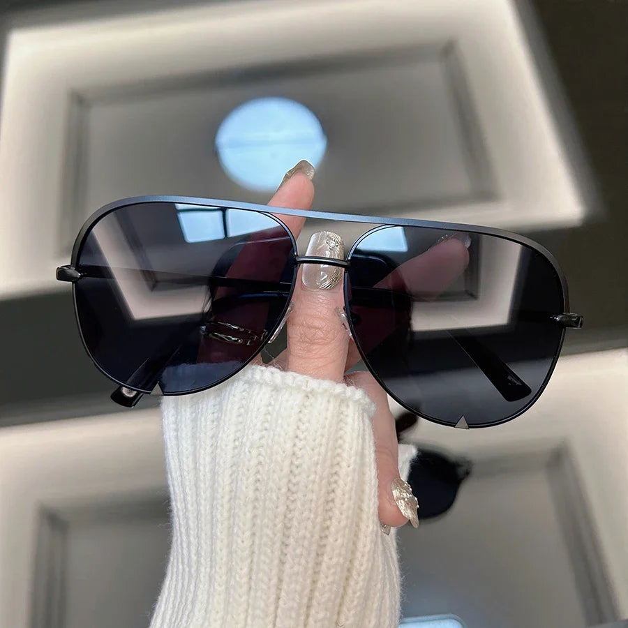 Fashion Vintage Oval Sunglasses Women Men Brand Designer Retro Sun Glasses Female's