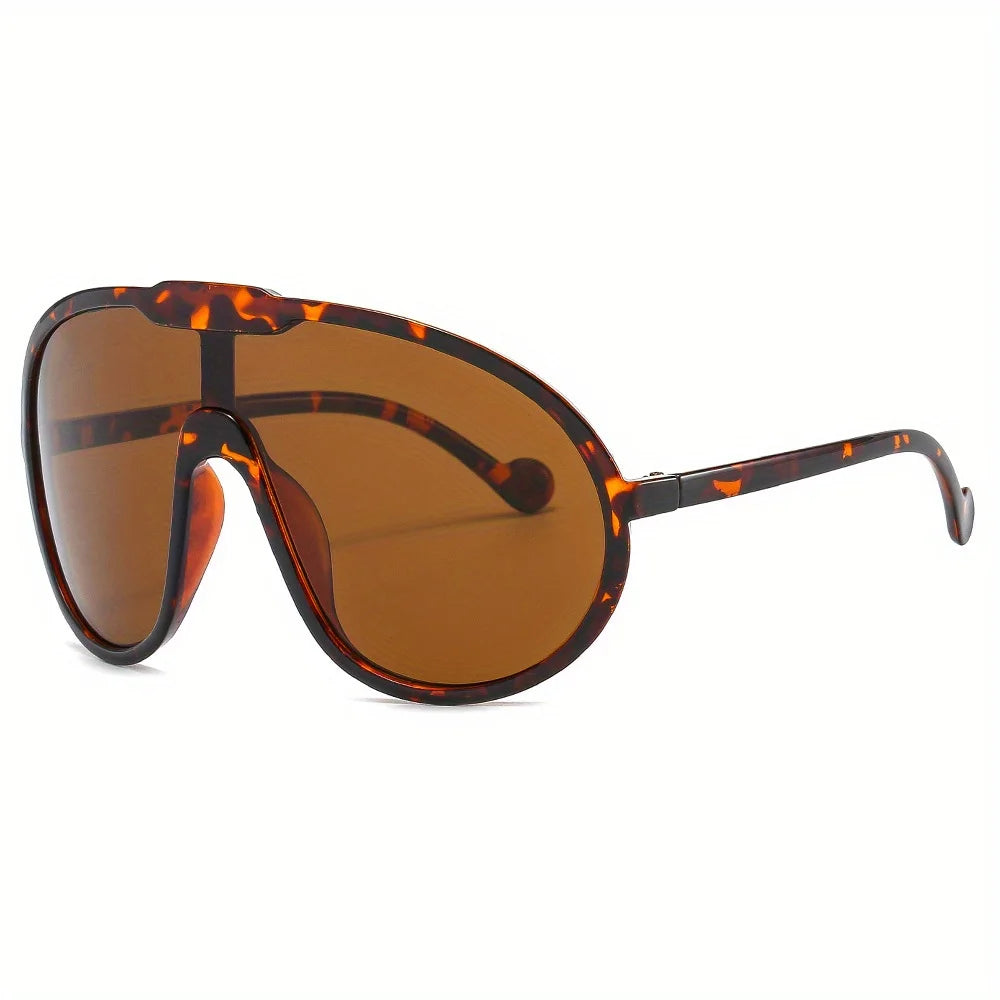 Oversized Sunglasses Women Punk Fashion Big Frame Vintage Retro Gradient Shades UV400