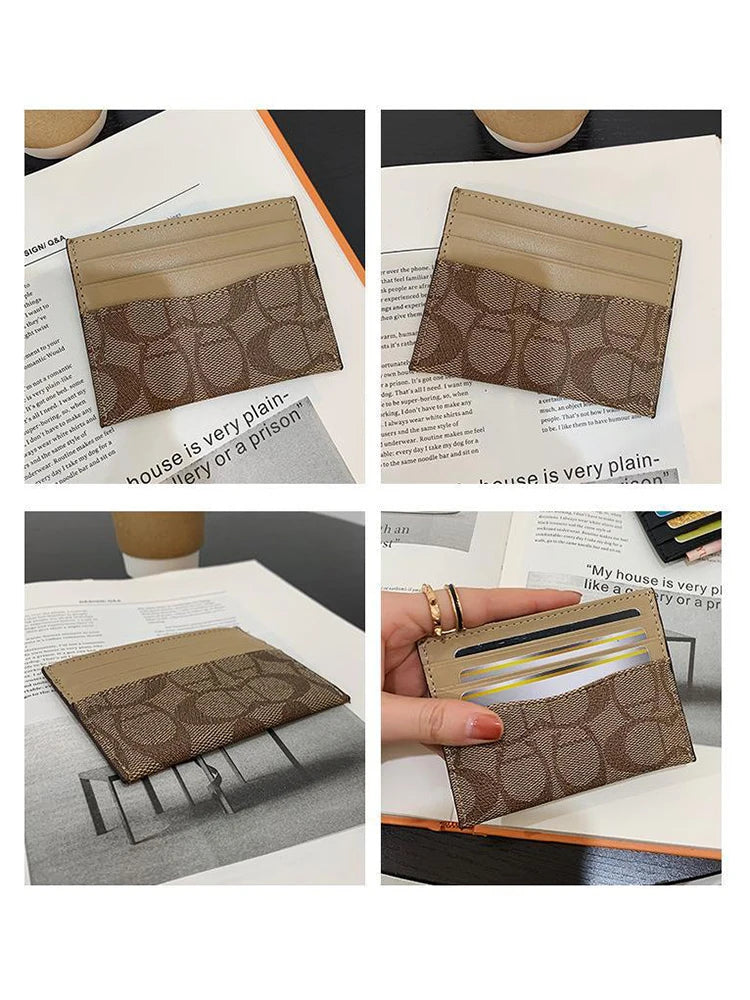 Design Wallets for Women Multi-Function Card Holder PU Leather