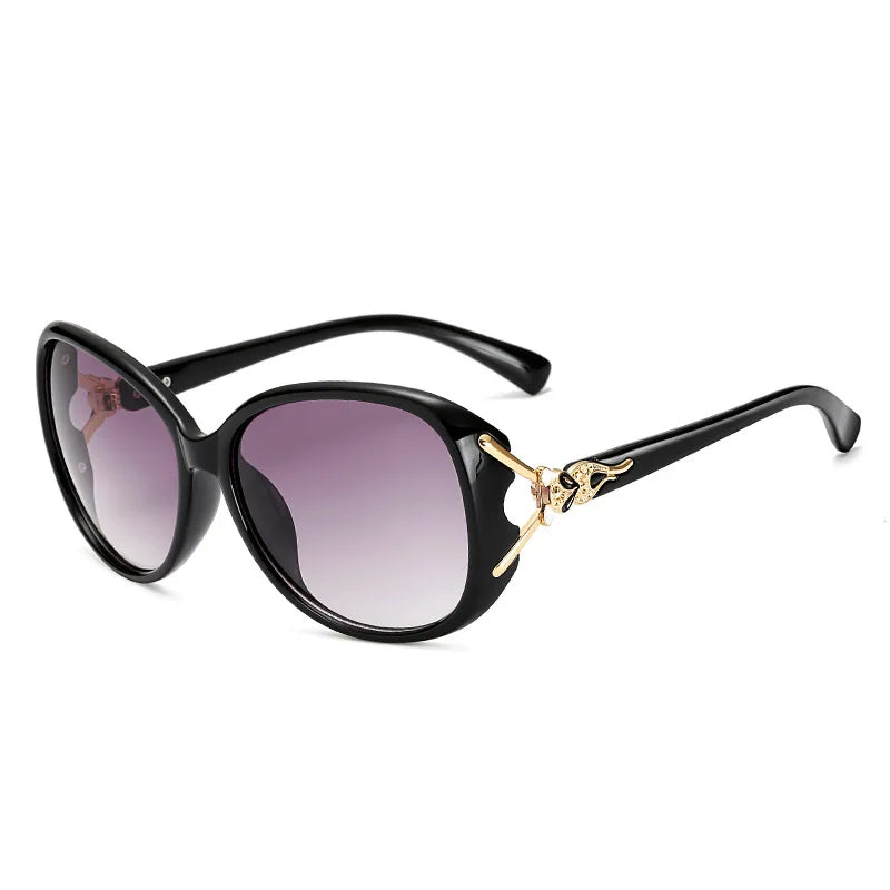 Round Retro Frame Sunglasses UV400