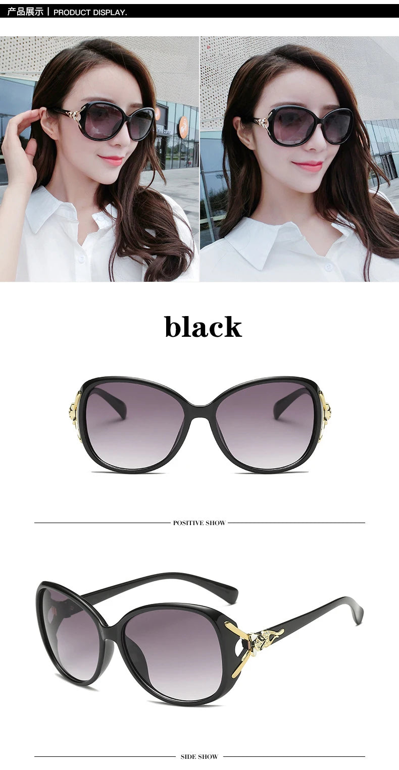Women UV Blocking Textured Sunglasses Oculos Sol Feminino
