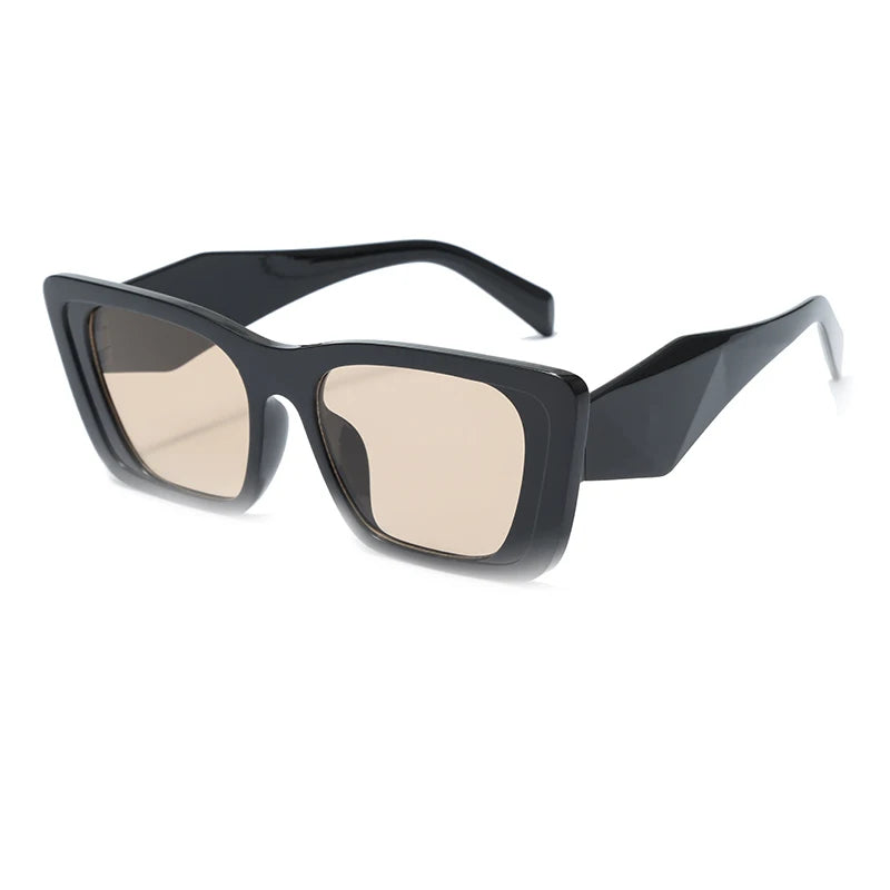 Square Retro Sunglasses Women Men Brand Designer Vintage Sun Glasses Female Male Fashion Shades Mirror Travel Oculos De Sol