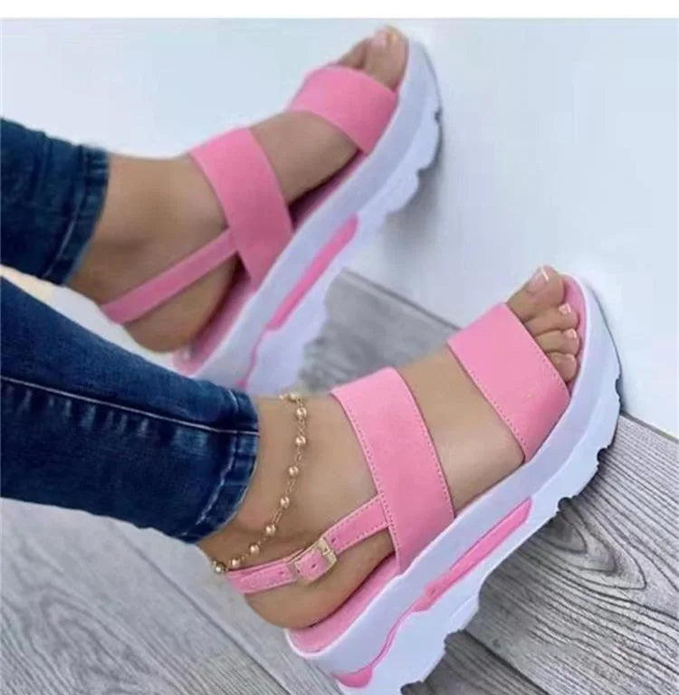 Women Summer Platform Sandals With Wedges