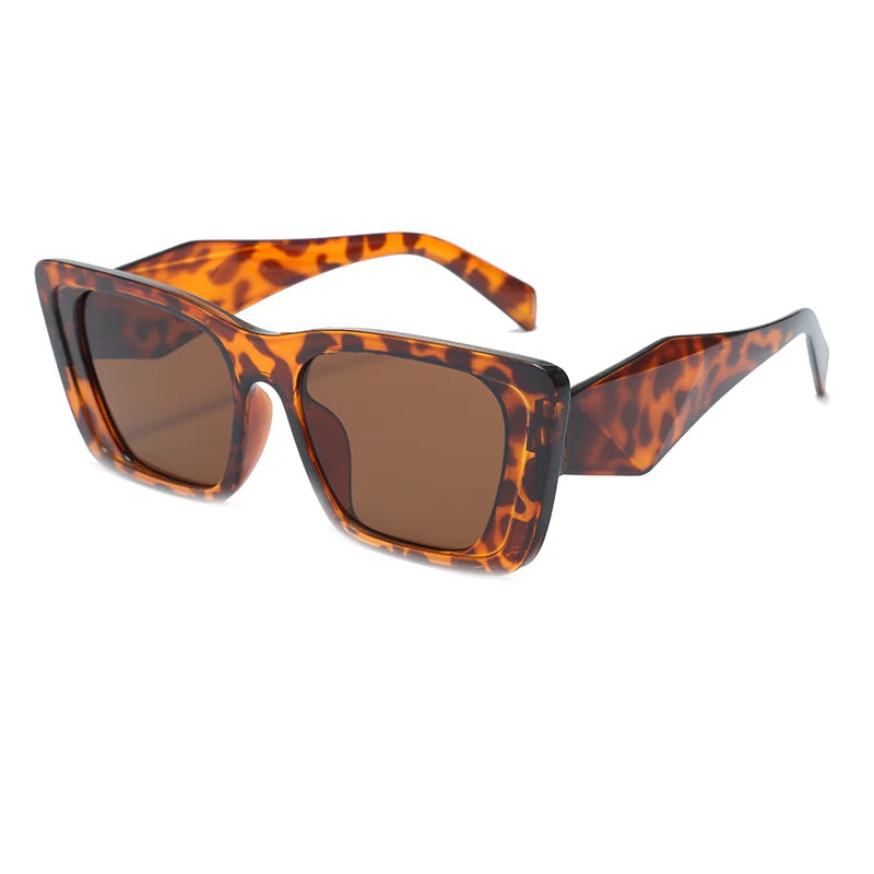Square Retro Sunglasses Women Men Brand Designer Vintage Sun Glasses Female Male Fashion Shades Mirror Travel Oculos De Sol