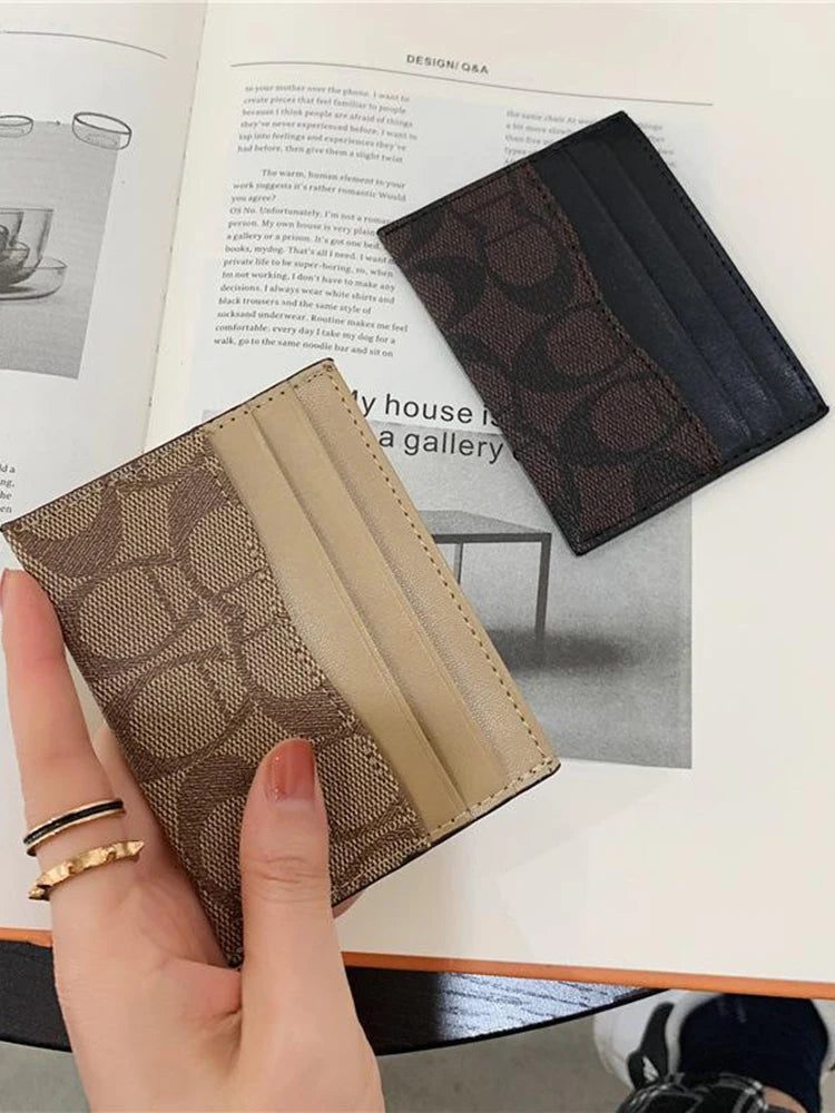 Design Wallets for Women Multi-Function Card Holder PU Leather