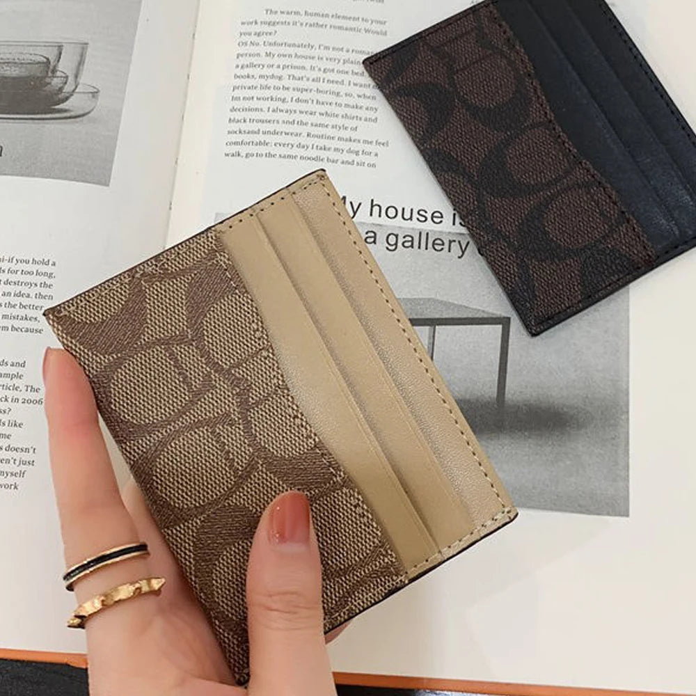 Design Wallets for Women Multi-Function Card Holder PU Leather