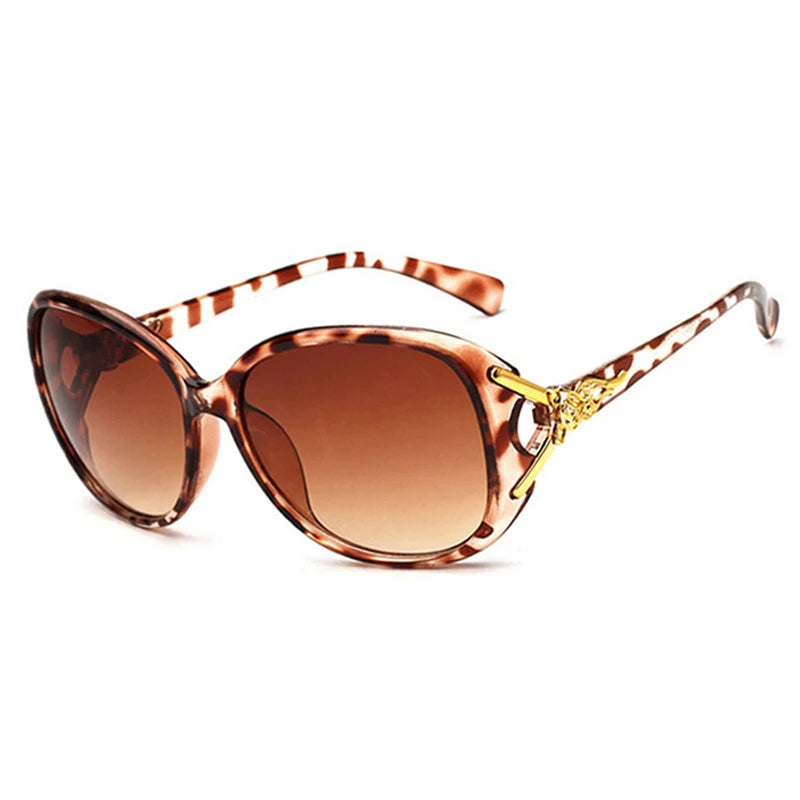 Women UV Blocking Textured Sunglasses Oculos Sol Feminino