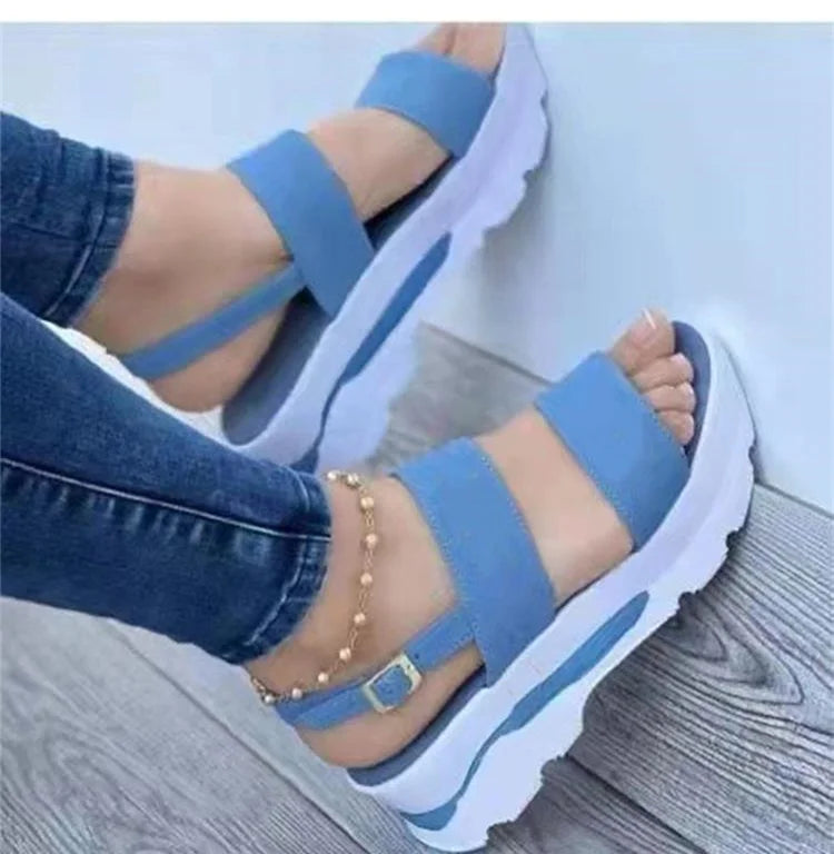 Women Summer Platform Sandals With Wedges