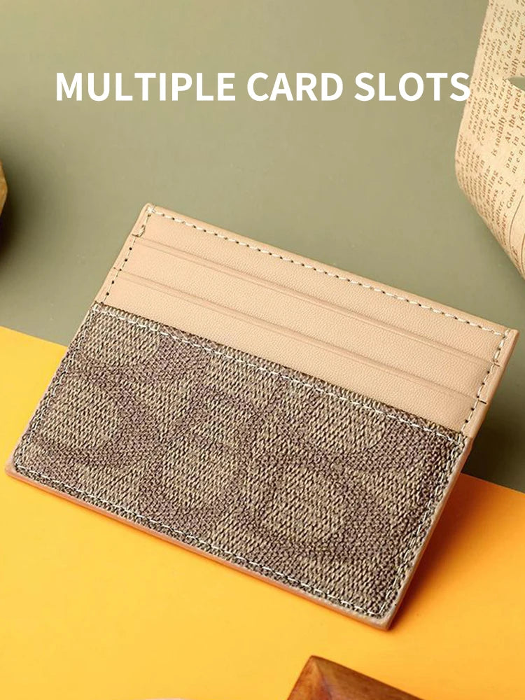 Design Wallets for Women Multi-Function Card Holder PU Leather