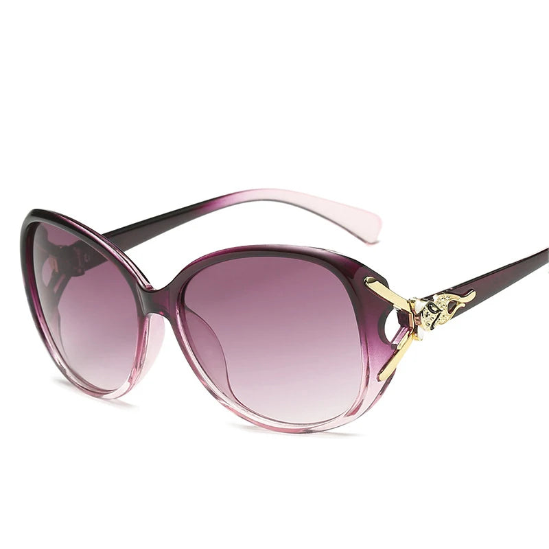 Women UV Blocking Textured Sunglasses Oculos Sol Feminino