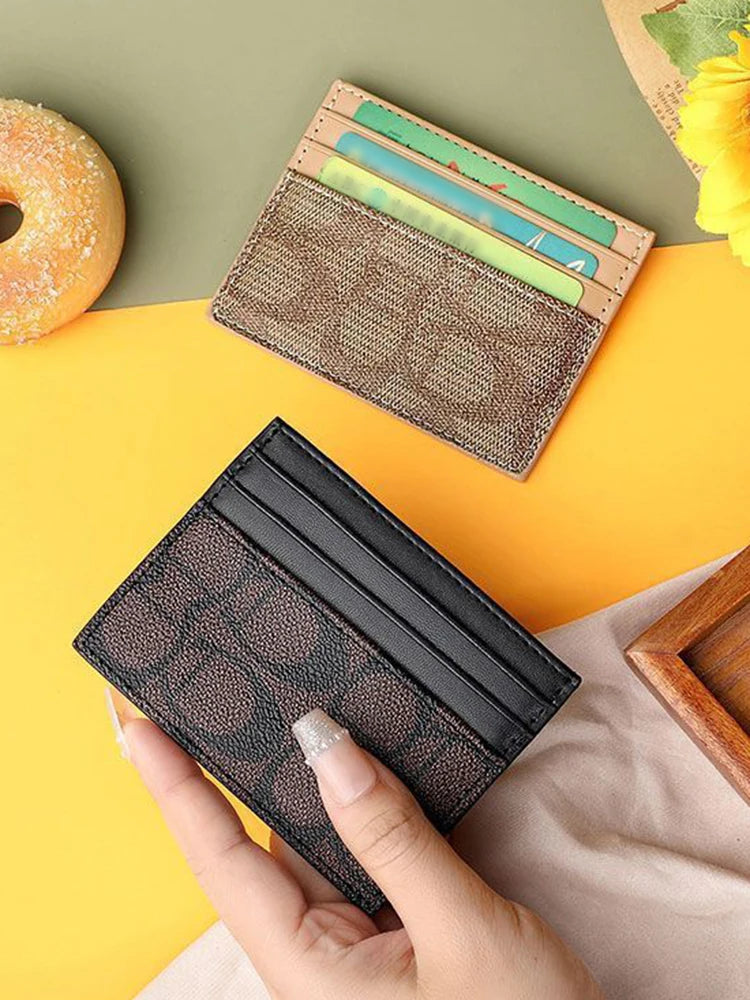 Design Wallets for Women Multi-Function Card Holder PU Leather
