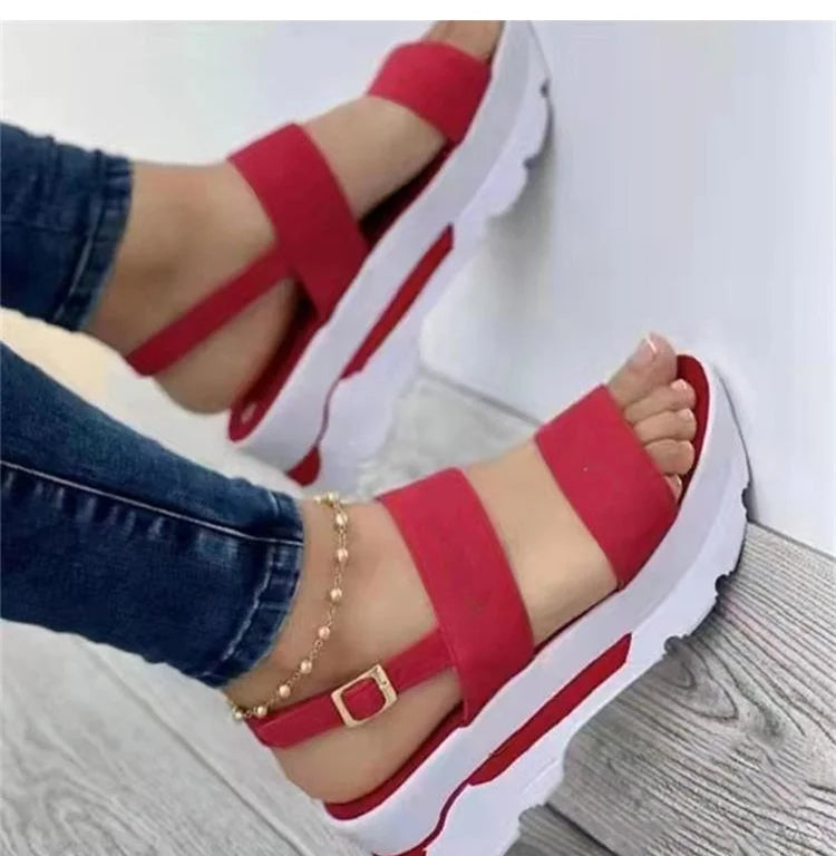 Women Summer Platform Sandals With Wedges