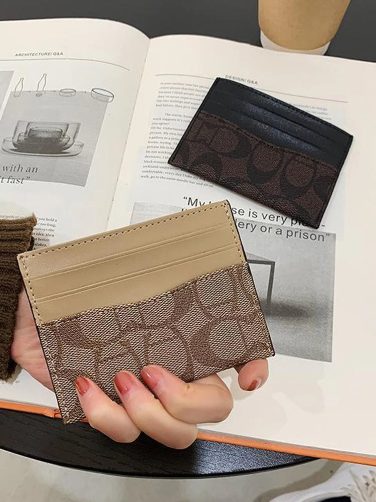 Design Wallets for Women Multi-Function Card Holder PU Leather