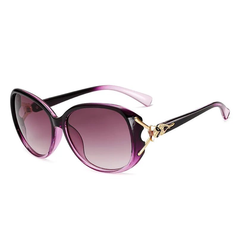 Round Retro Frame Sunglasses UV400