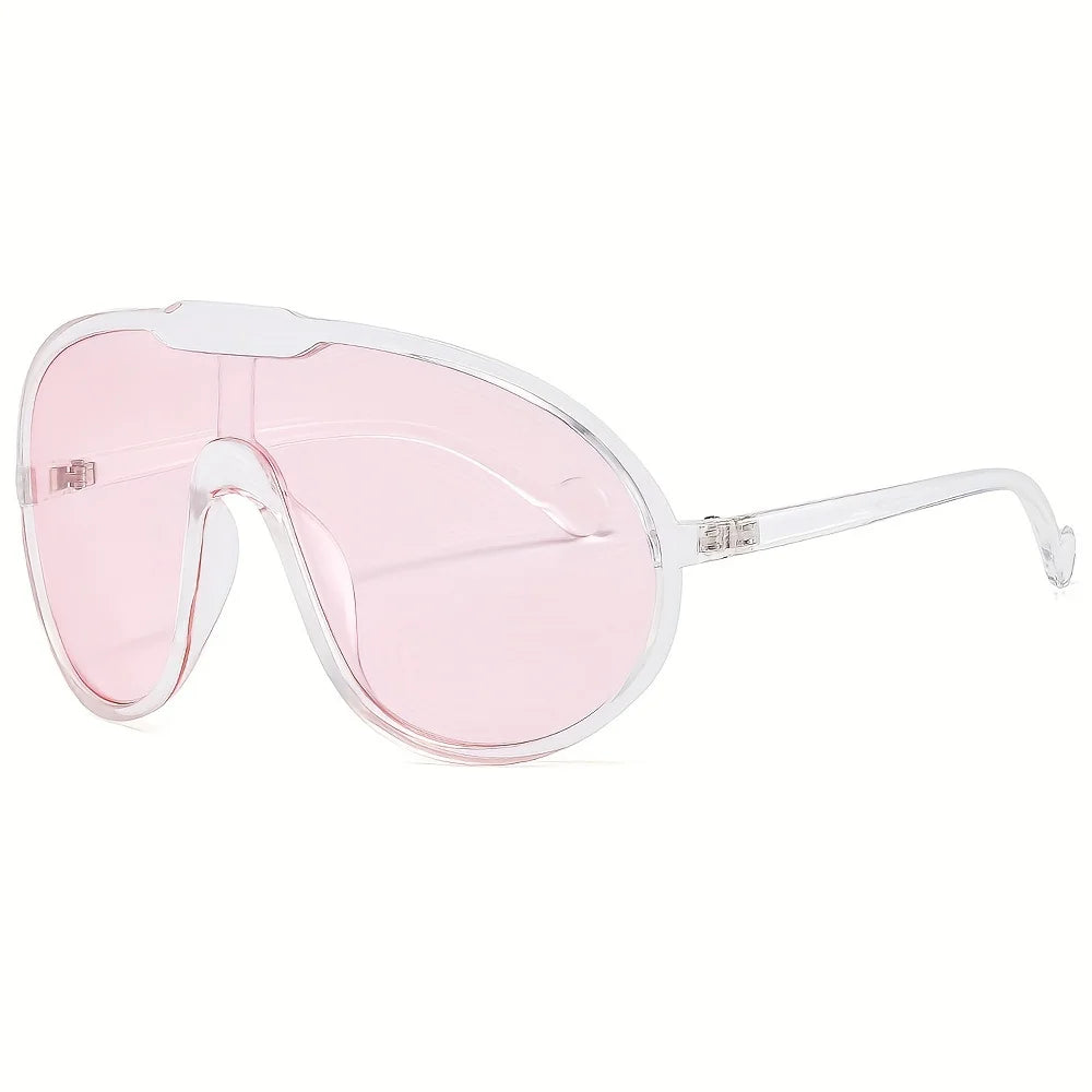 Oversized Sunglasses Women Punk Fashion Big Frame Vintage Retro Gradient Shades UV400