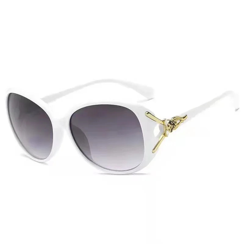 Round Retro Frame Sunglasses UV400