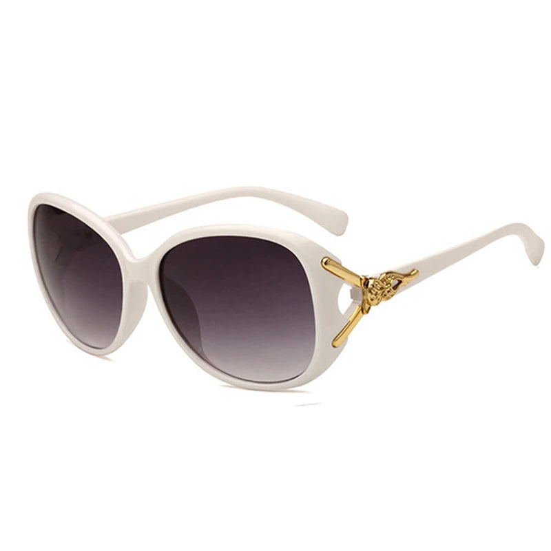 Women UV Blocking Textured Sunglasses Oculos Sol Feminino