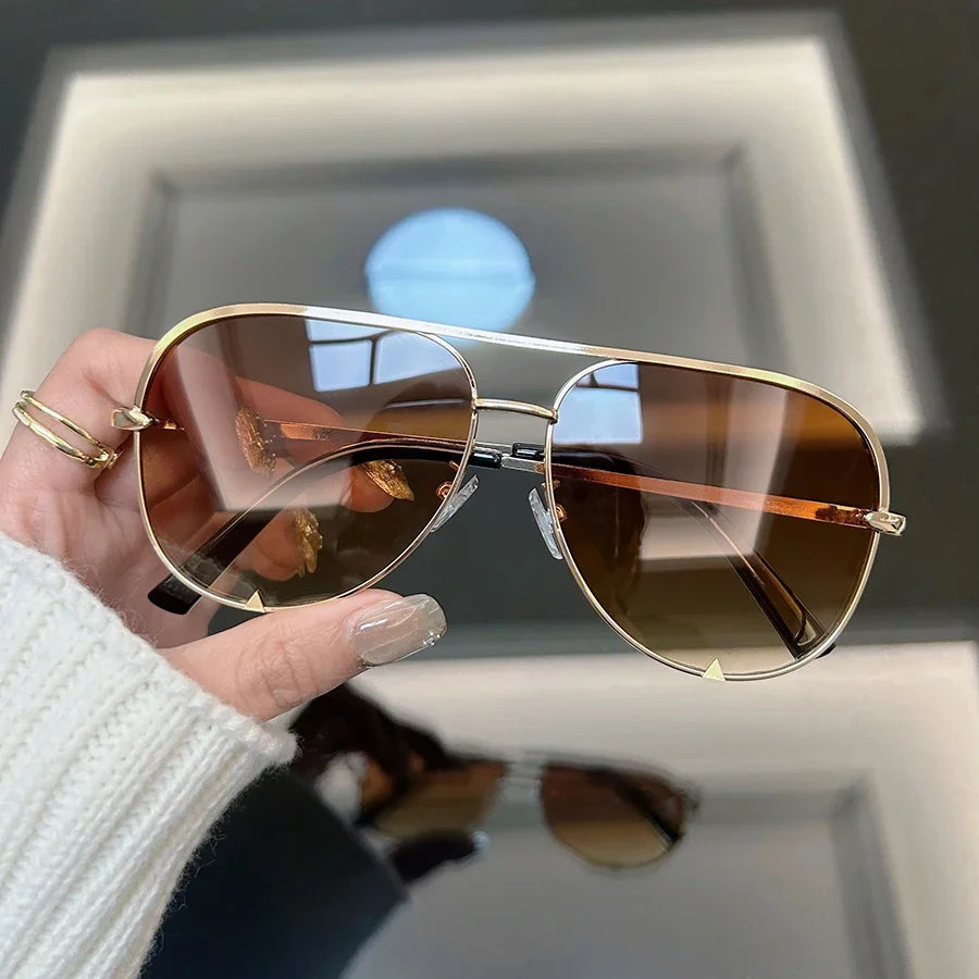 Fashion Vintage Oval Sunglasses Women Men Brand Designer Retro Sun Glasses Female's