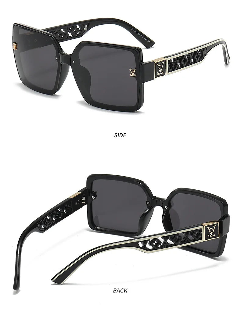 2026 Fashion Sunglasses For Women And Men Stylish Oversize Square Unisex Shades UV400
