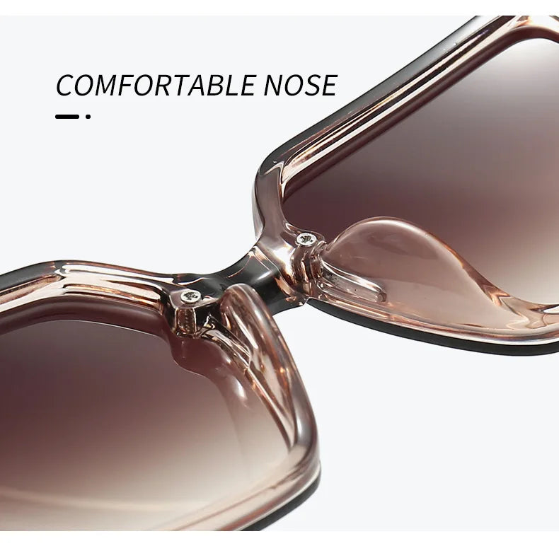 2026 Fashion Sunglasses For Women And Men Stylish Oversize Square Unisex Shades UV400