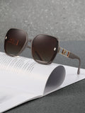 UV-resistant sunglasses for women, high-end look, versatile for large faces, slimming glasses