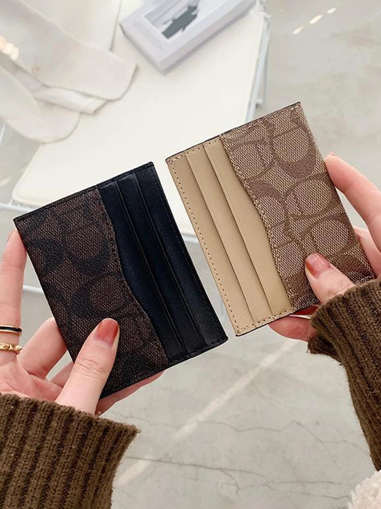 Design Wallets for Women Multi-Function Card Holder PU Leather