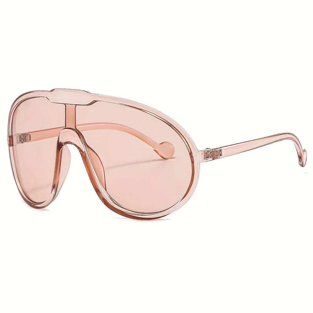 Oversized Sunglasses Women Punk Fashion Big Frame Vintage Retro Gradient Shades UV400