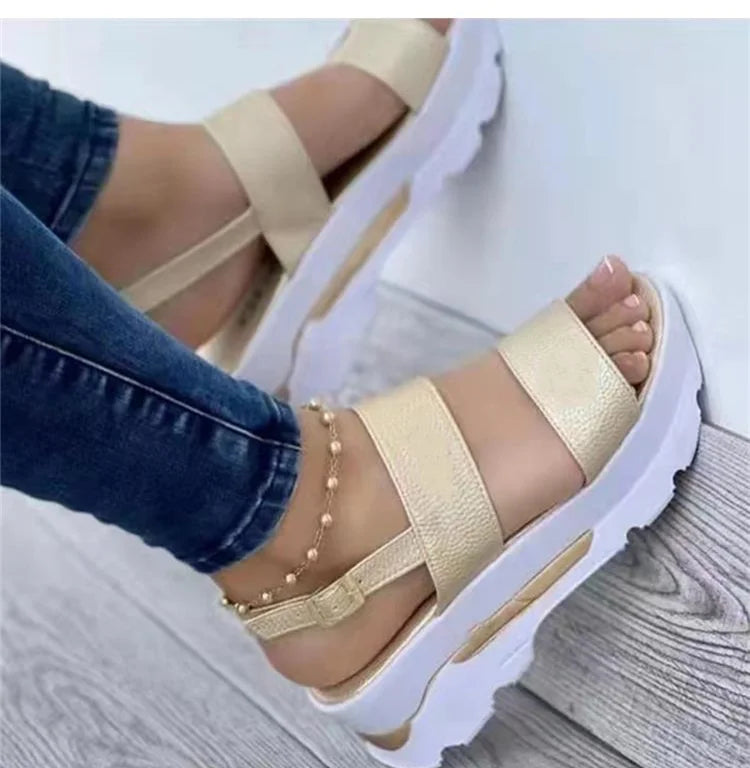Women Summer Platform Sandals With Wedges