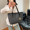 Vintage Ladies Tote Bag Large Capacity Fashion Handbag Classic Underarm Bag or Women's Shopping Bag