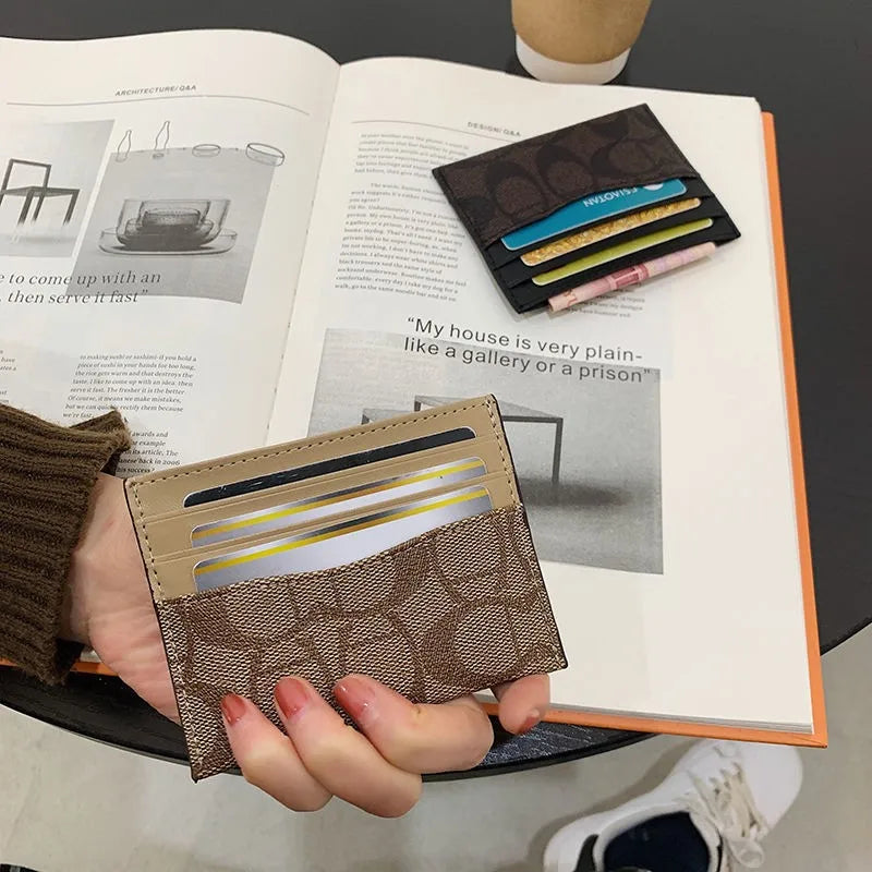 Design Wallets for Women Multi-Function Card Holder PU Leather