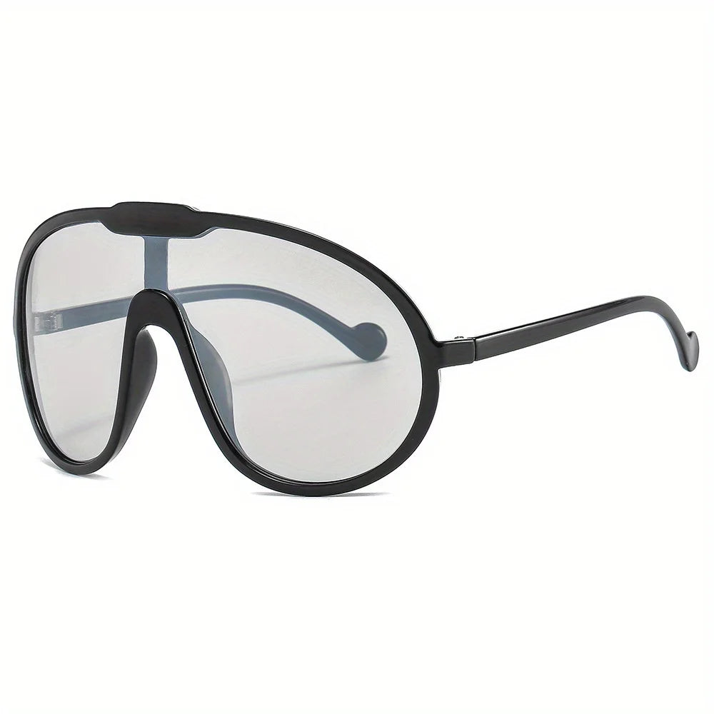 Oversized Sunglasses Women Punk Fashion Big Frame Vintage Retro Gradient Shades UV400