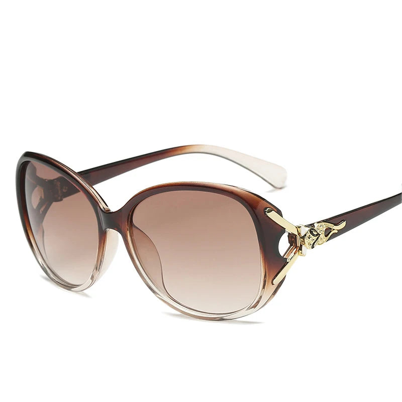 Women UV Blocking Textured Sunglasses Oculos Sol Feminino