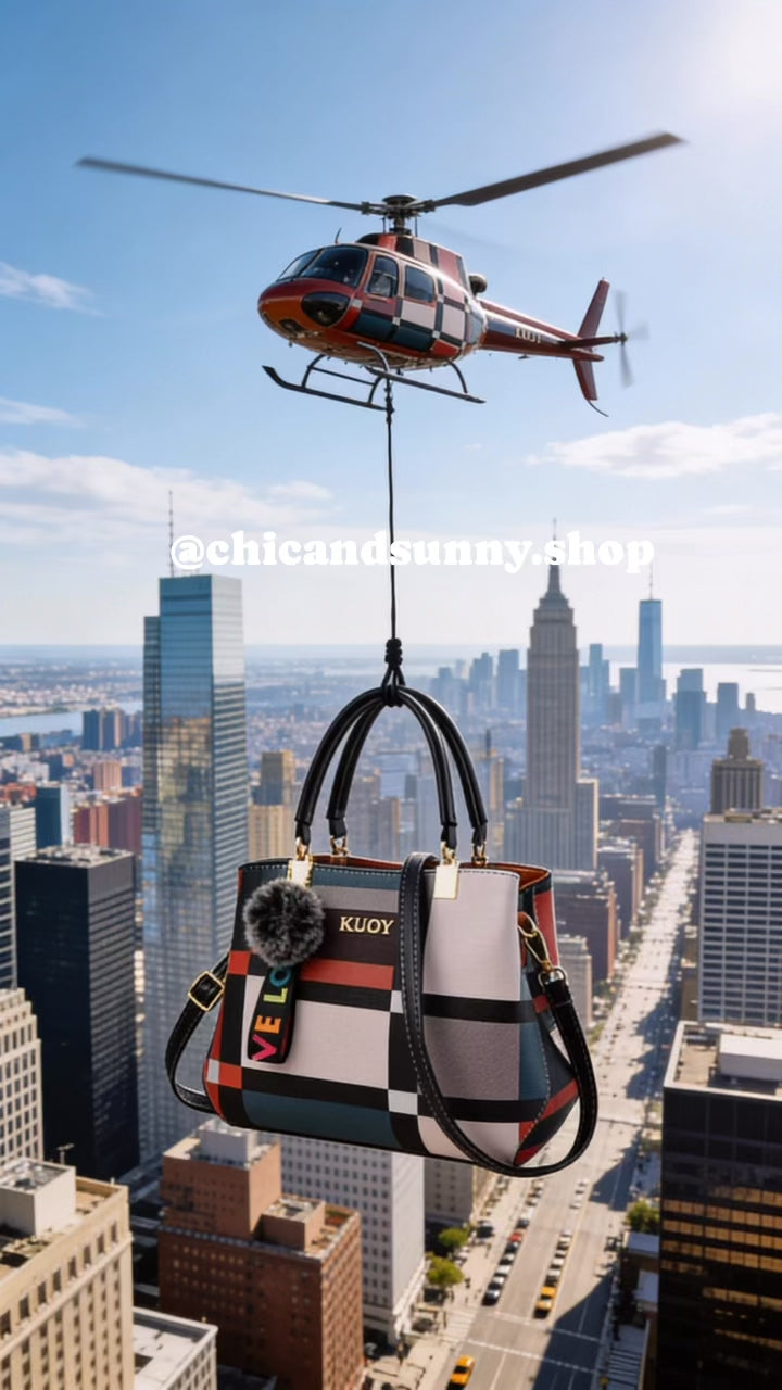 Elegant Designer Handbags Women Bags Messenger PU Leather Crossbody Bags Hairball Tassen Girls Shoulder Bag Top-hand Tote Bag